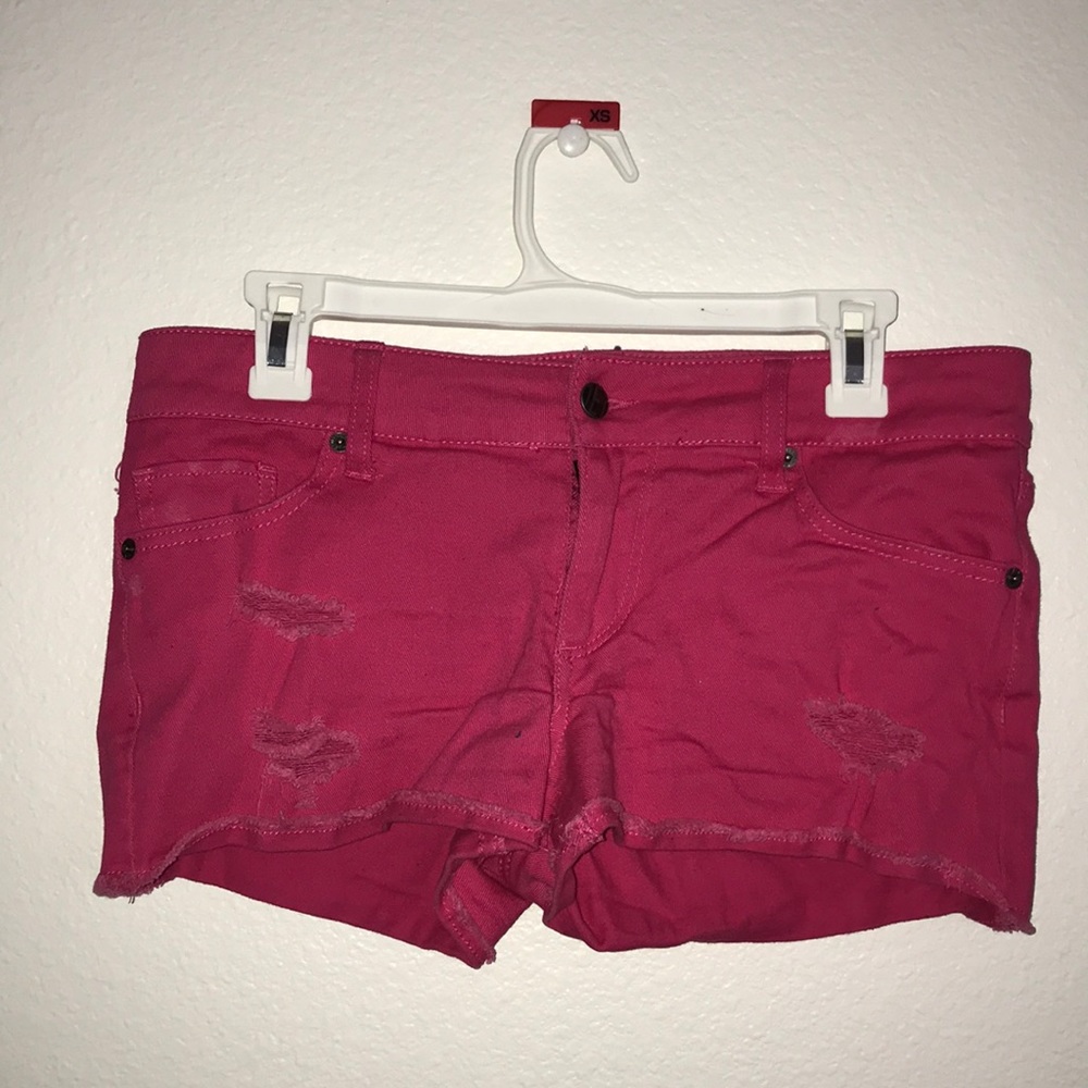 Hot Pink Lightning Shorts